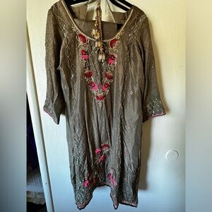 Punjabi heavy party wear pant suit